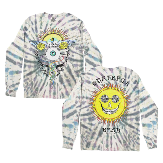 Rainbow Spiral Long Sleeve Tee | Grateful Dead Official Store